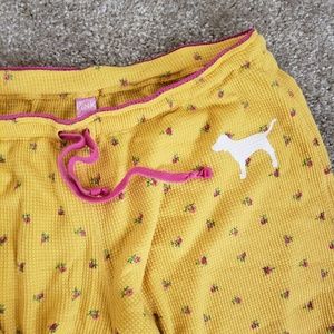 Pink pajama pants size S